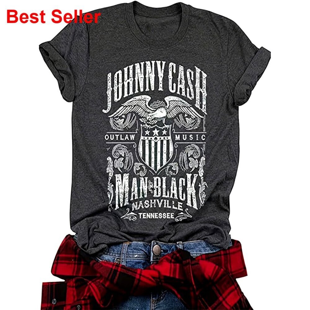 Vintage Graphic Tee Short Sleeve Loose Fit 60% Cotton Crew Neck